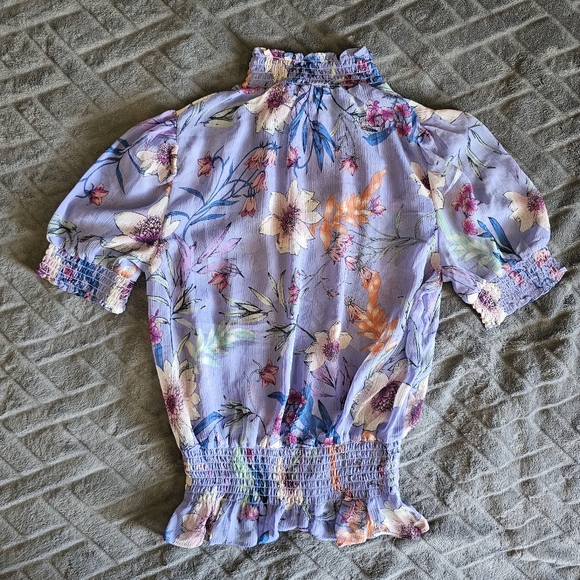 June & Hudson Floral Blouse - Picture 3 of 6